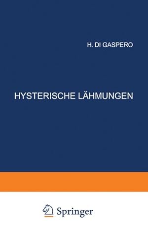 Seller image for Hysterische Lhmungen for sale by BuchWeltWeit Ludwig Meier e.K.