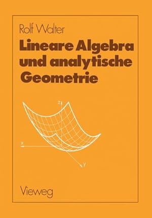 Bild des Verkufers fr Lineare Algebra und analytische Geometrie zum Verkauf von BuchWeltWeit Ludwig Meier e.K.