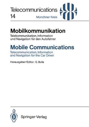 Bild des Verkufers fr Mobilkommunikation / Mobile Communications zum Verkauf von BuchWeltWeit Ludwig Meier e.K.