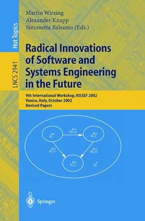 Immagine del venditore per Radical Innovations of Software and Systems Engineering in the Future venduto da BuchWeltWeit Ludwig Meier e.K.