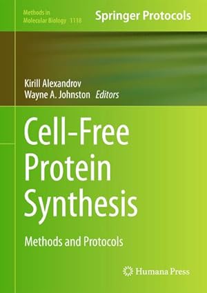 Bild des Verkufers fr Cell-Free Protein Synthesis zum Verkauf von BuchWeltWeit Ludwig Meier e.K.