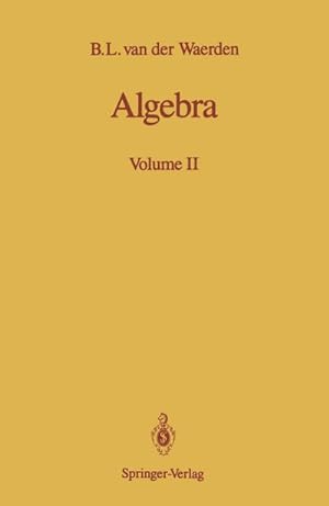 Imagen del vendedor de Algebra a la venta por BuchWeltWeit Ludwig Meier e.K.