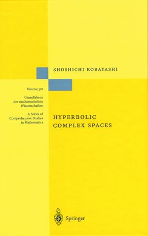 Image du vendeur pour Hyperbolic Complex Spaces mis en vente par BuchWeltWeit Ludwig Meier e.K.