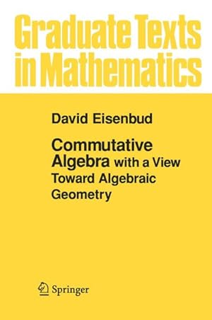 Immagine del venditore per Commutative Algebra venduto da BuchWeltWeit Ludwig Meier e.K.