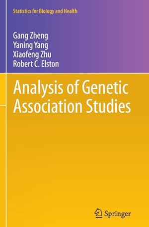 Imagen del vendedor de Analysis of Genetic Association Studies a la venta por BuchWeltWeit Ludwig Meier e.K.