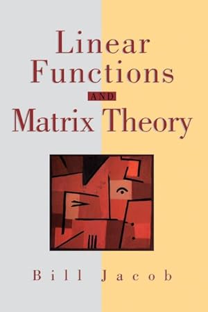 Immagine del venditore per Linear Functions and Matrix Theory venduto da BuchWeltWeit Ludwig Meier e.K.