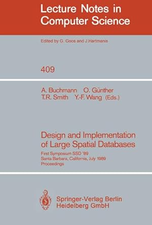 Imagen del vendedor de Design and Implementation of Large Spatial Databases a la venta por BuchWeltWeit Ludwig Meier e.K.