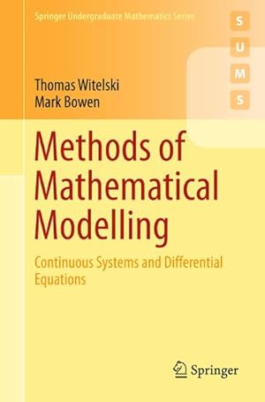 Bild des Verkufers fr Methods of Mathematical Modelling zum Verkauf von BuchWeltWeit Ludwig Meier e.K.