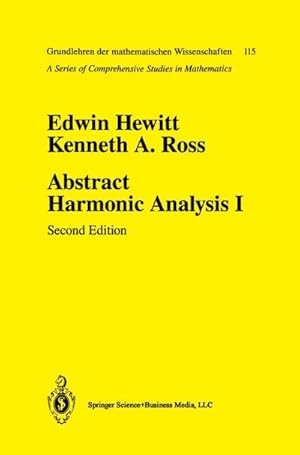 Immagine del venditore per Abstract Harmonic Analysis venduto da BuchWeltWeit Ludwig Meier e.K.