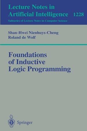 Image du vendeur pour Foundations of Inductive Logic Programming mis en vente par BuchWeltWeit Ludwig Meier e.K.