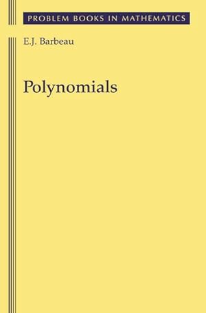 Imagen del vendedor de Polynomials a la venta por BuchWeltWeit Ludwig Meier e.K.