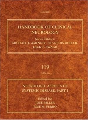 Imagen del vendedor de Neurologic Aspects of Systemic Disease, Part I a la venta por BuchWeltWeit Ludwig Meier e.K.