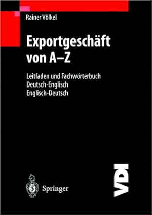 Immagine del venditore per Exportgeschft von AZ venduto da BuchWeltWeit Ludwig Meier e.K.