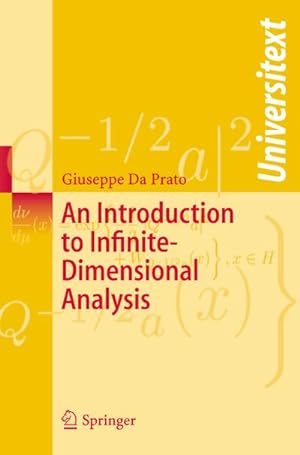 Bild des Verkufers fr An Introduction to Infinite-Dimensional Analysis zum Verkauf von BuchWeltWeit Ludwig Meier e.K.