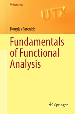 Seller image for Fundamentals of Functional Analysis for sale by BuchWeltWeit Ludwig Meier e.K.