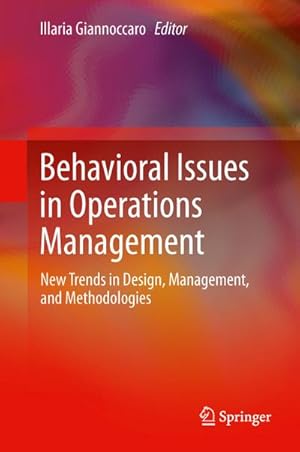 Seller image for Behavioral Issues in Operations Management for sale by BuchWeltWeit Ludwig Meier e.K.