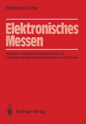 Seller image for Elektronisches Messen for sale by BuchWeltWeit Ludwig Meier e.K.