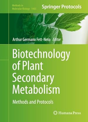 Seller image for Biotechnology of Plant Secondary Metabolism for sale by BuchWeltWeit Ludwig Meier e.K.