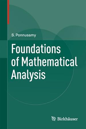 Seller image for Foundations of Mathematical Analysis for sale by BuchWeltWeit Ludwig Meier e.K.