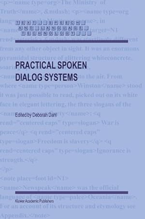 Seller image for Practical Spoken Dialog Systems for sale by BuchWeltWeit Ludwig Meier e.K.
