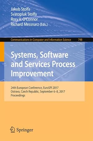 Imagen del vendedor de Systems, Software and Services Process Improvement a la venta por BuchWeltWeit Ludwig Meier e.K.