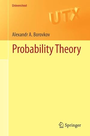 Seller image for Probability Theory for sale by BuchWeltWeit Ludwig Meier e.K.