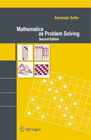 Immagine del venditore per Mathematics as Problem Solving venduto da BuchWeltWeit Ludwig Meier e.K.