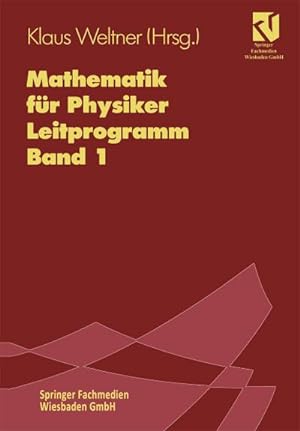 Bild des Verkufers fr Mathematik fr Physiker zum Verkauf von BuchWeltWeit Ludwig Meier e.K.
