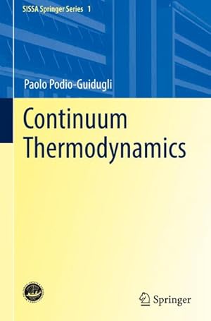 Immagine del venditore per Continuum Thermodynamics venduto da BuchWeltWeit Ludwig Meier e.K.