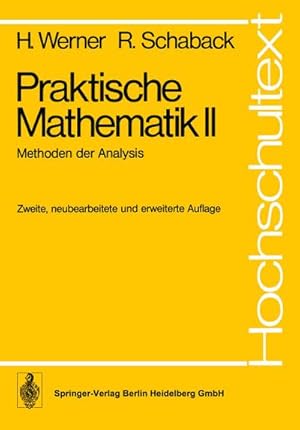 Image du vendeur pour Praktische Mathematik II mis en vente par BuchWeltWeit Ludwig Meier e.K.