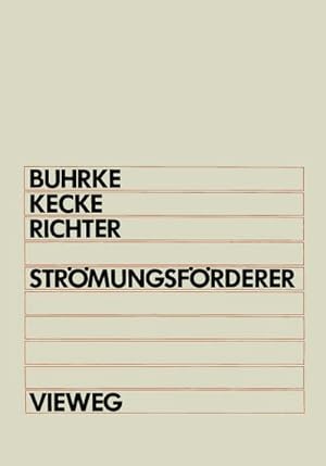 Seller image for Strmungsfrderer for sale by BuchWeltWeit Ludwig Meier e.K.