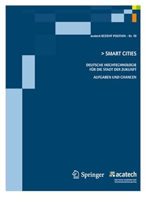 Immagine del venditore per Smart Cities venduto da BuchWeltWeit Ludwig Meier e.K.