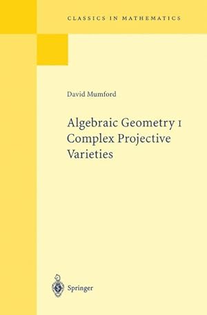 Image du vendeur pour Algebraic Geometry I mis en vente par BuchWeltWeit Ludwig Meier e.K.