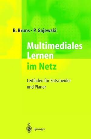 Image du vendeur pour Multimediales Lernen im Netz mis en vente par BuchWeltWeit Ludwig Meier e.K.