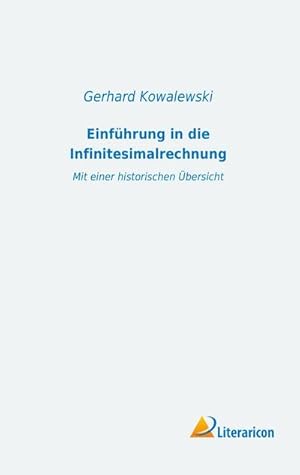 Immagine del venditore per Einfhrung in die Infinitesimalrechnung venduto da BuchWeltWeit Ludwig Meier e.K.