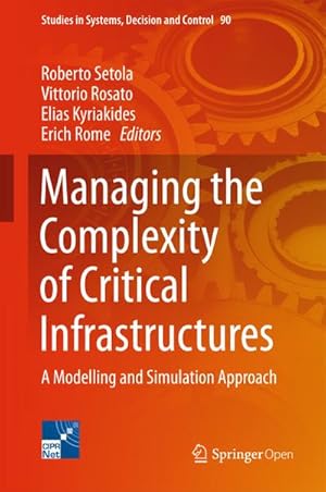 Seller image for Managing the Complexity of Critical Infrastructures for sale by BuchWeltWeit Ludwig Meier e.K.