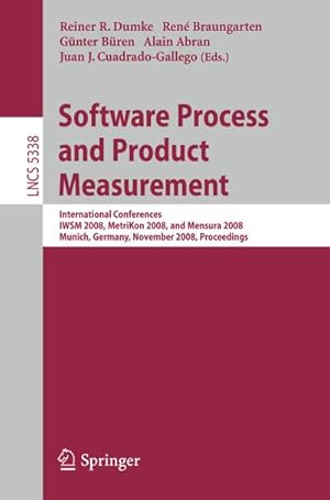 Imagen del vendedor de Software Process and Product Measurement a la venta por BuchWeltWeit Ludwig Meier e.K.