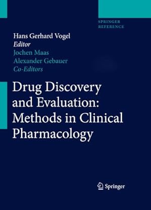Bild des Verkufers fr Drug Discovery and Evaluation: Methods in Clinical Pharmacology zum Verkauf von BuchWeltWeit Ludwig Meier e.K.