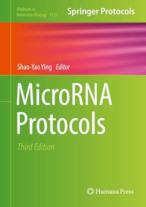 Seller image for MicroRNA Protocols for sale by BuchWeltWeit Ludwig Meier e.K.