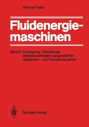 Image du vendeur pour Fluidenergiemaschinen mis en vente par BuchWeltWeit Ludwig Meier e.K.