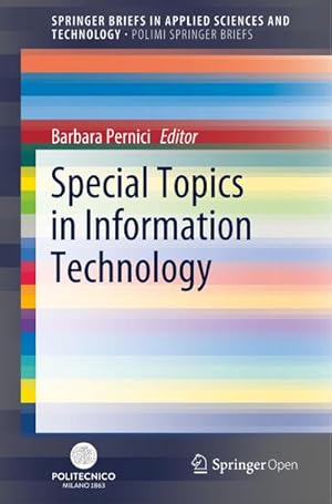 Seller image for Special Topics in Information Technology for sale by BuchWeltWeit Ludwig Meier e.K.