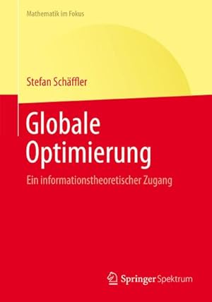 Bild des Verkufers fr Globale Optimierung zum Verkauf von BuchWeltWeit Ludwig Meier e.K.