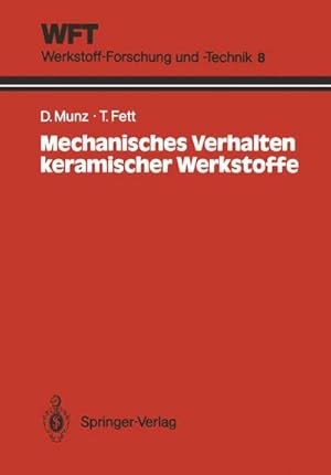 Seller image for Mechanisches Verhalten keramischer Werkstoffe for sale by BuchWeltWeit Ludwig Meier e.K.