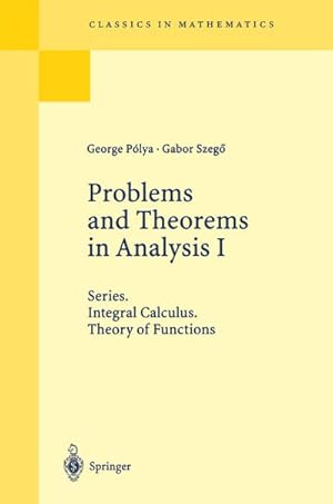 Immagine del venditore per Problems and Theorems in Analysis I venduto da BuchWeltWeit Ludwig Meier e.K.