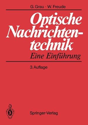 Imagen del vendedor de Optische Nachrichtentechnik a la venta por BuchWeltWeit Ludwig Meier e.K.