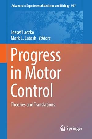 Seller image for Progress in Motor Control for sale by BuchWeltWeit Ludwig Meier e.K.