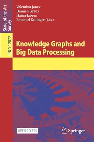 Immagine del venditore per Knowledge Graphs and Big Data Processing venduto da BuchWeltWeit Ludwig Meier e.K.