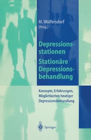 Seller image for Depressionsstationen/Stationre Depressionsbehandlung for sale by BuchWeltWeit Ludwig Meier e.K.