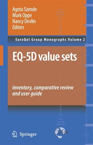 Seller image for EQ-5D Value Sets: Inventory, Comparative Review and User Guide for sale by BuchWeltWeit Ludwig Meier e.K.