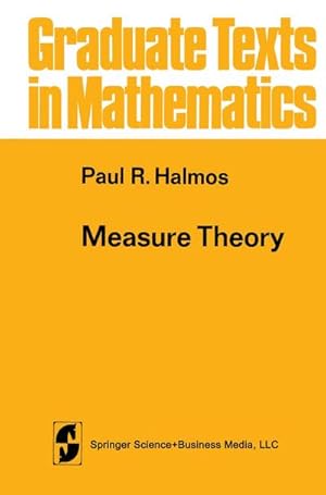 Image du vendeur pour Measure Theory mis en vente par BuchWeltWeit Ludwig Meier e.K.